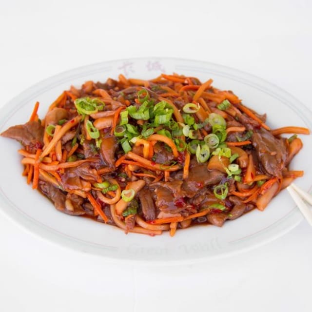 Beef Szechwan Style.