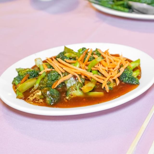 Broccoli Szechwan Style.