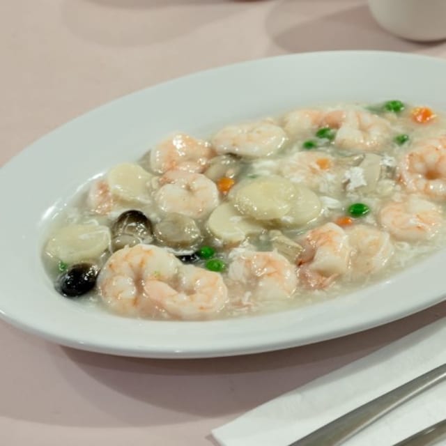 Shrimp with Lobster Sauce.