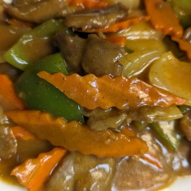 Curried Beef.