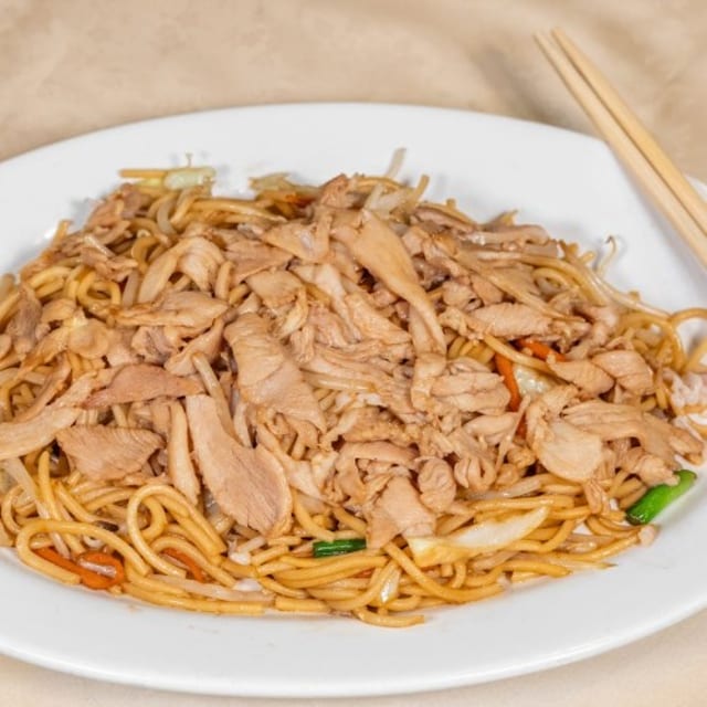 Pork Low Mein.