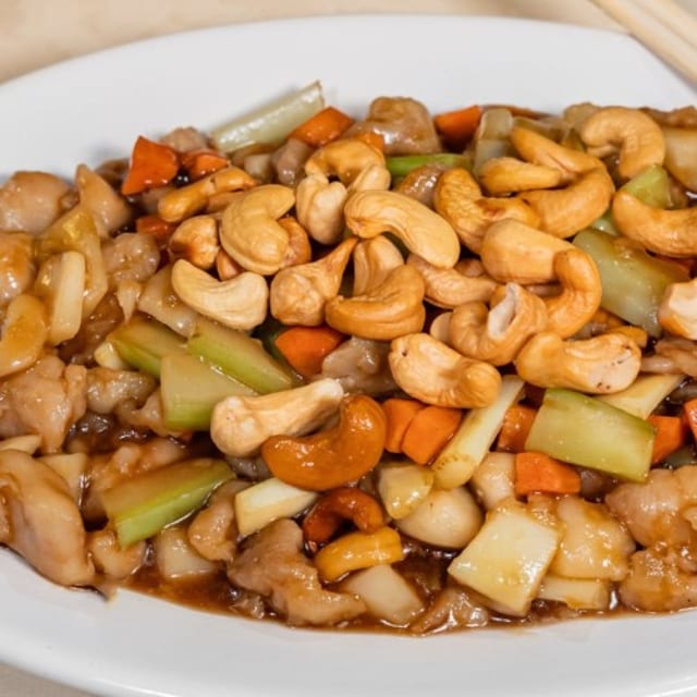 Chicken with Cashew Nuts.