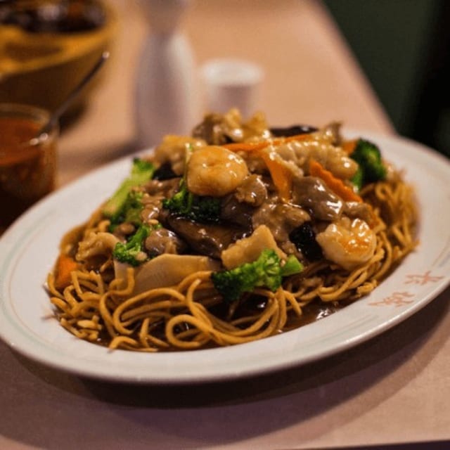 House Pan-Fried Noodle Combination.