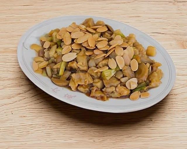 L10. Almond Chicken.
