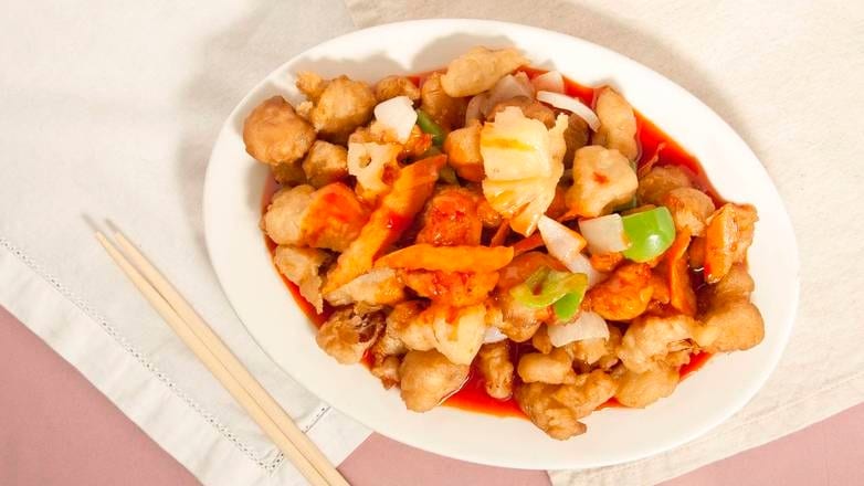 L12. Sweet & Sour Chicken.