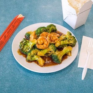 Shrimp with Broccoli
